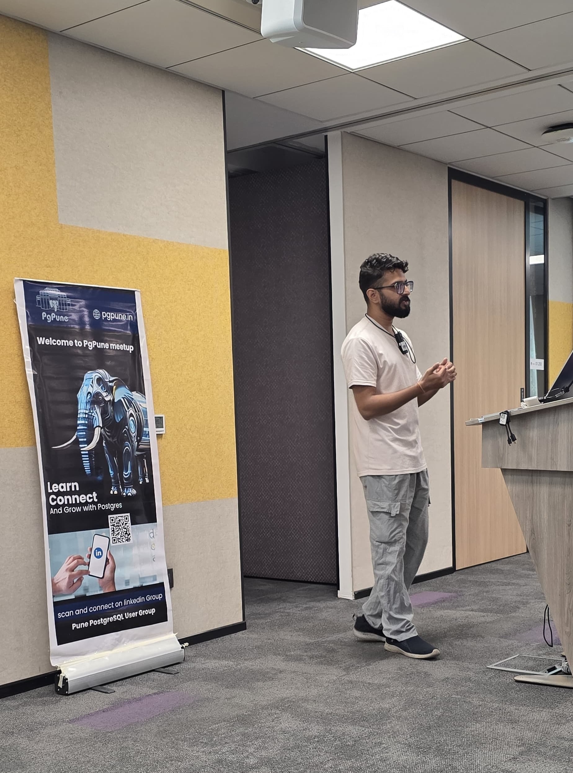 Speaker @ PgPune Event #5